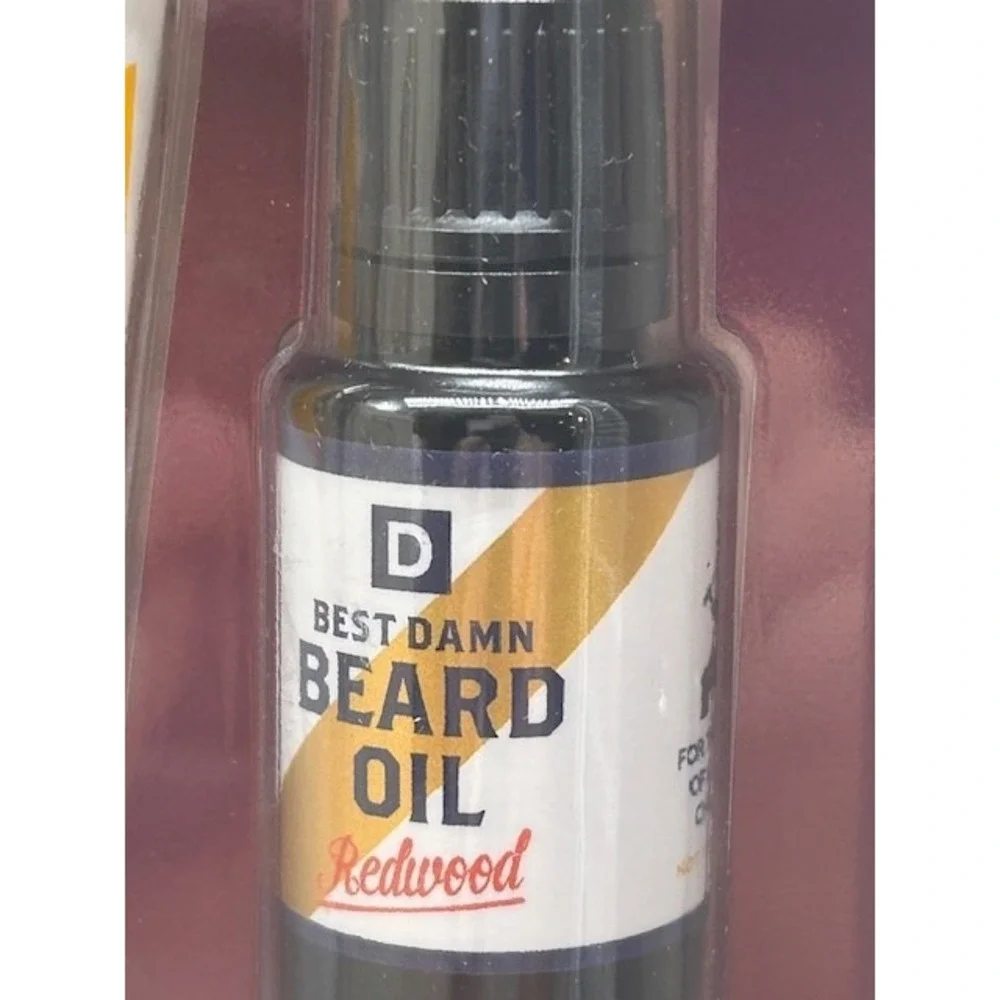 Duke Cannon 3pc Gift Set Beard Wash and Oil 